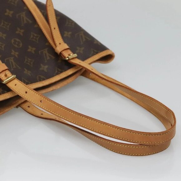 LOUIS VUITTON Monogram Bucket GM Shoulder Bag M42236 LV Auth 132767 - Picture 8 of 16